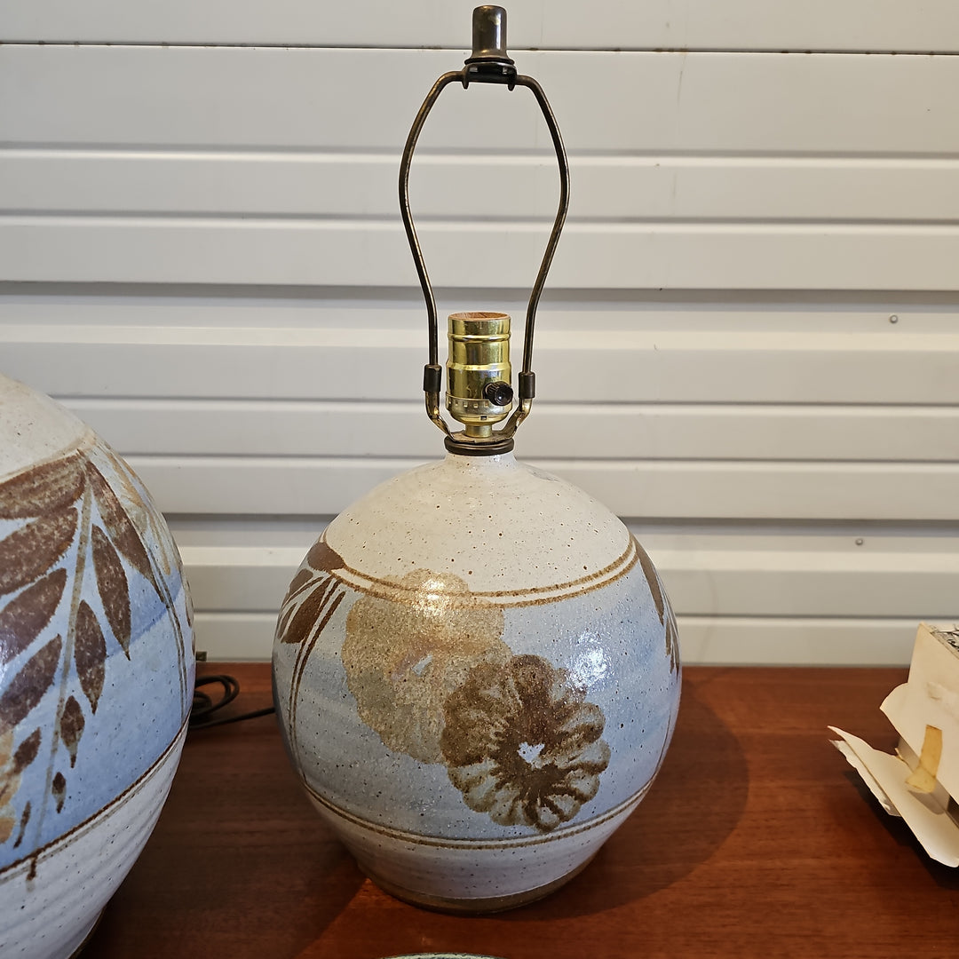 Painted Ceramic Table Lamp (small)