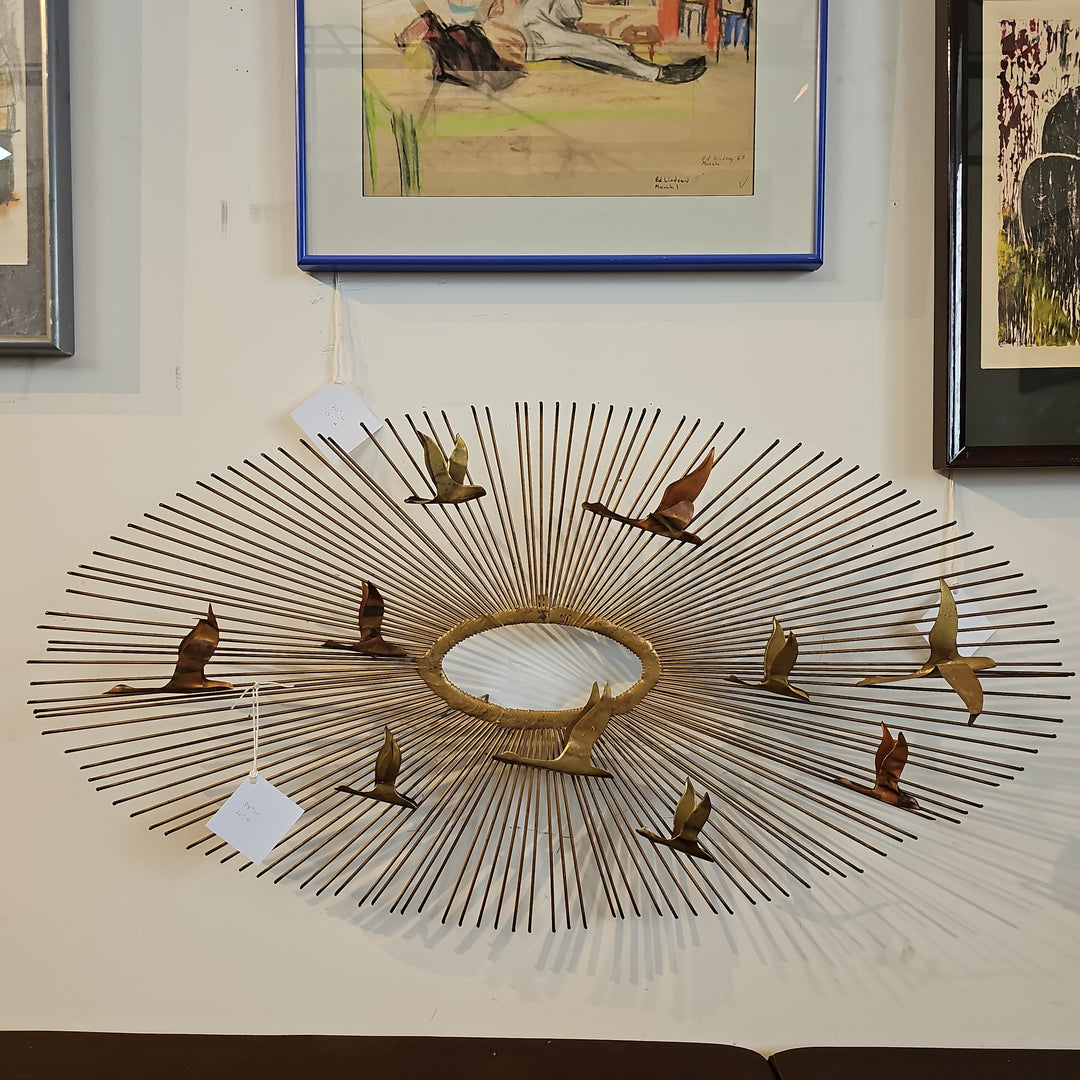 Frederick Brother's Sunburst Wall Sculpture