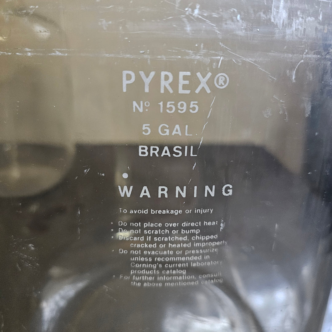 Large 5 Gallon Pyrex Bottles