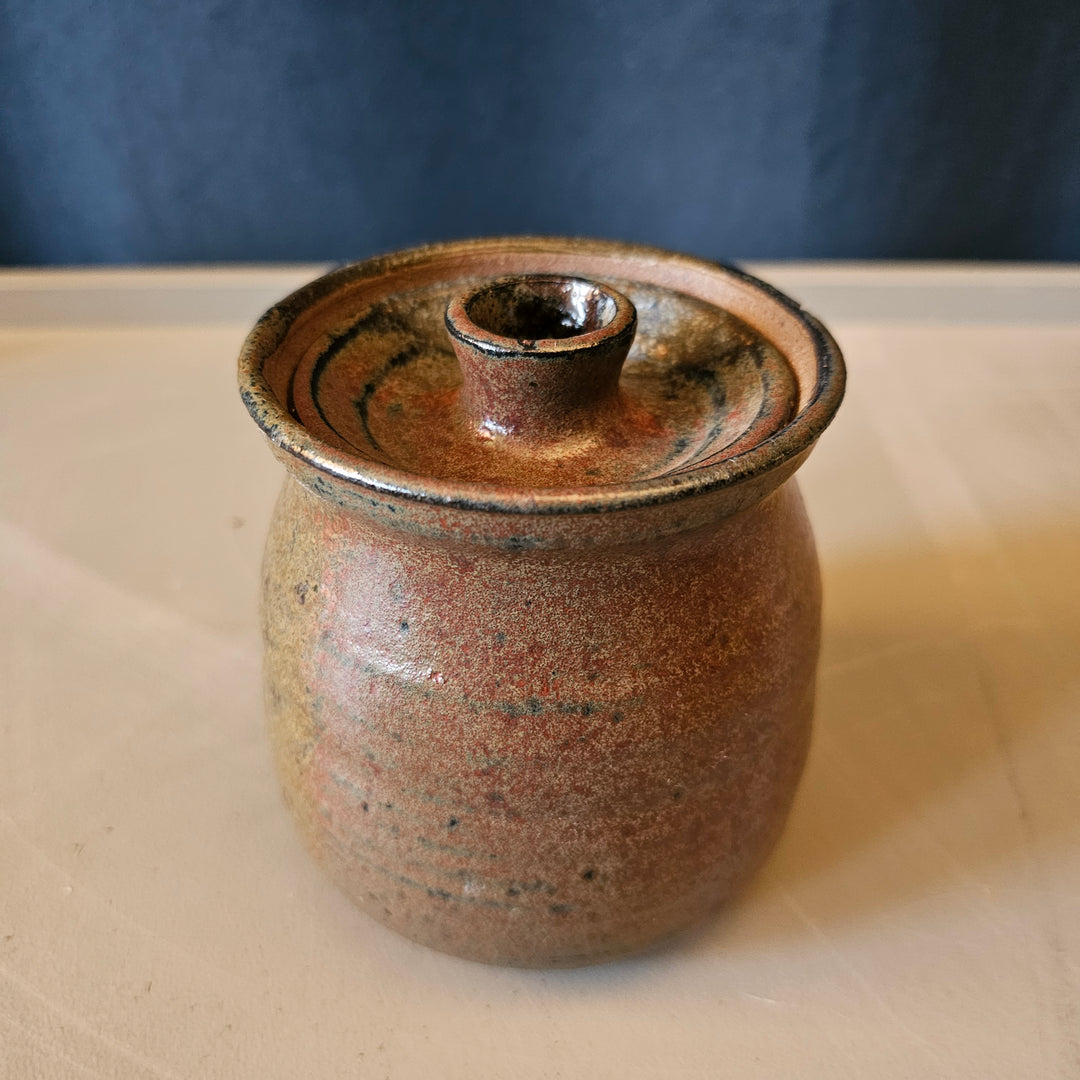 Small Lidded Ceramic Jar