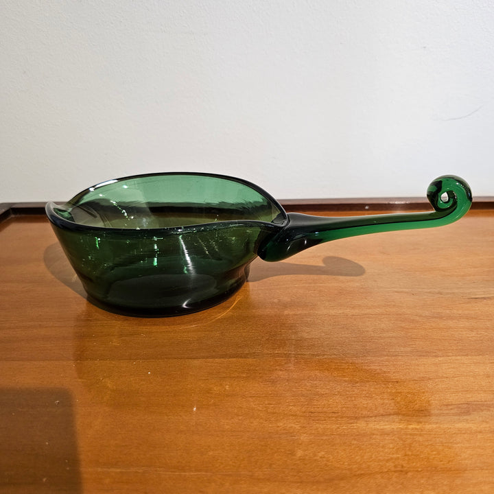 Green Empoli Bowl w/ Handle