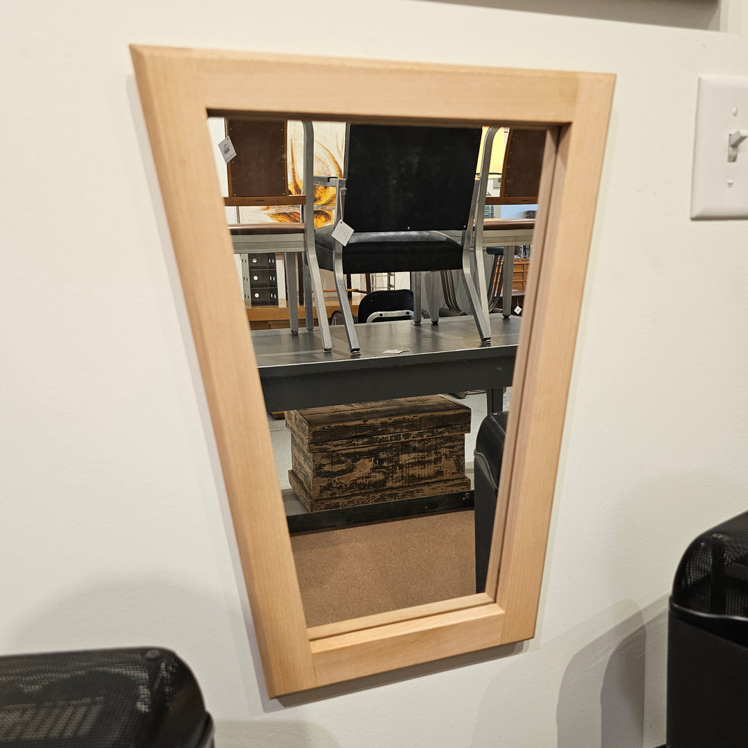 Wall Mirror by Boom Island Woodworking