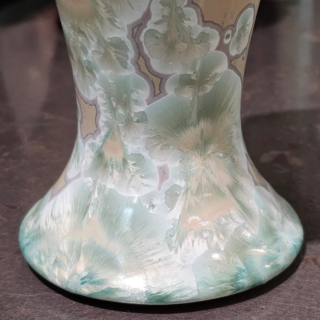 Ernest Miller Crystaline Vase