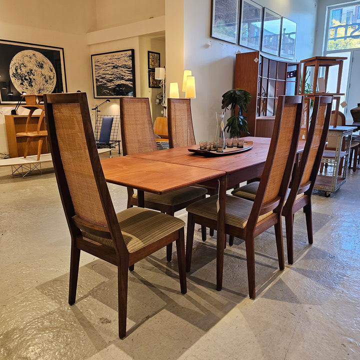 Set of 6 MCM Highback Dining Chairs