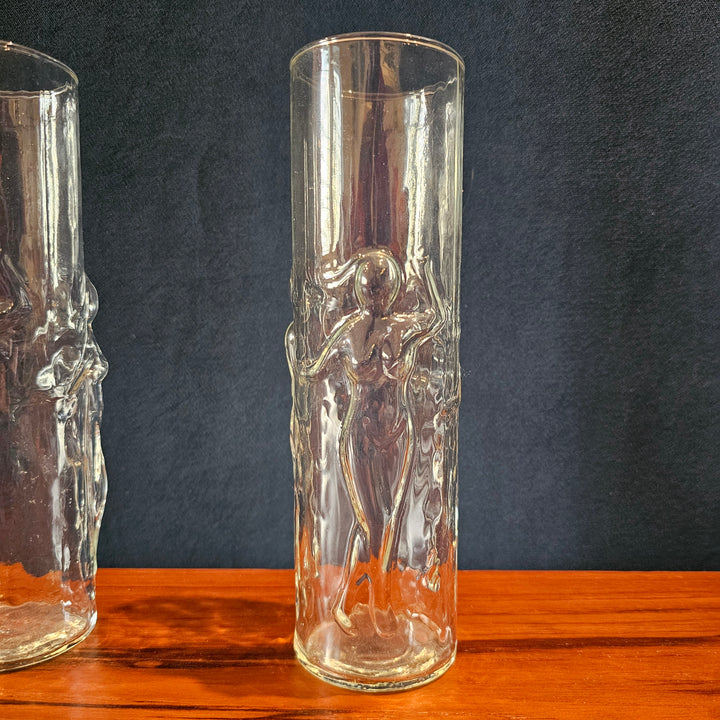 Vintage Libbey 'La Femme' Glass Tumbler