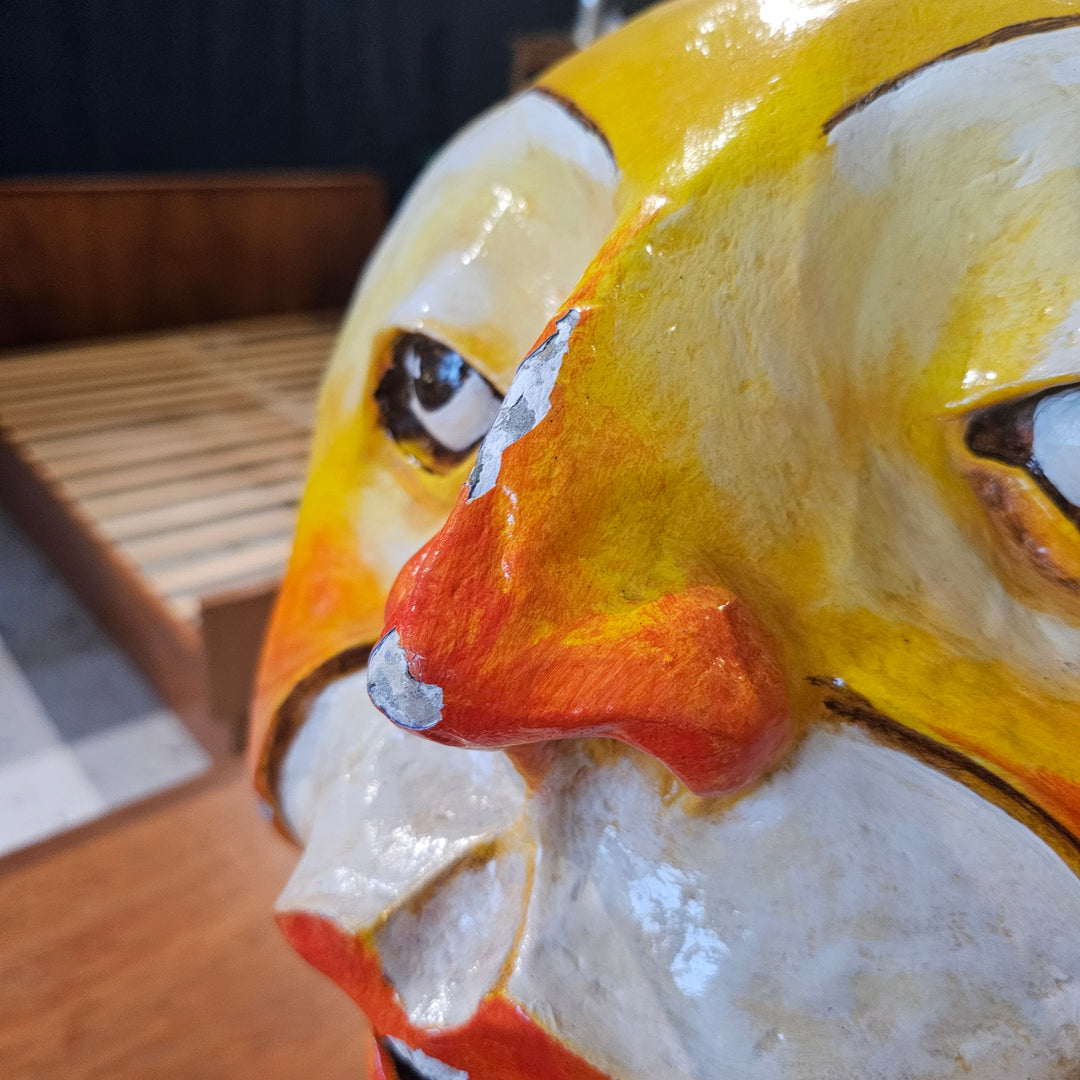 Large Handcrafted Papier Mache Head