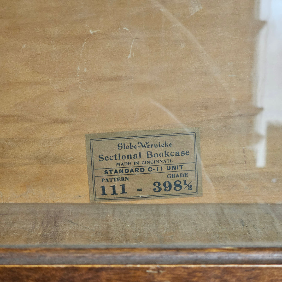 Five-Stack Globe Wernicke Barrister Bookcase