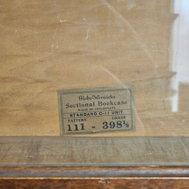 Five-Stack Globe Wernicke Barrister Bookcase