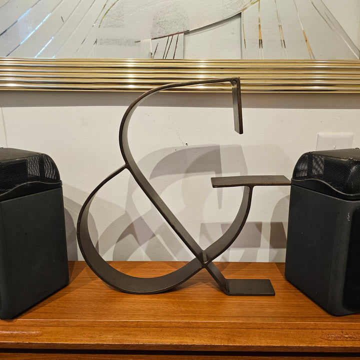 Oversized Ampersand Sculpture