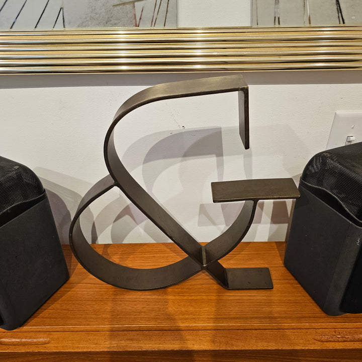 Oversized Ampersand Sculpture