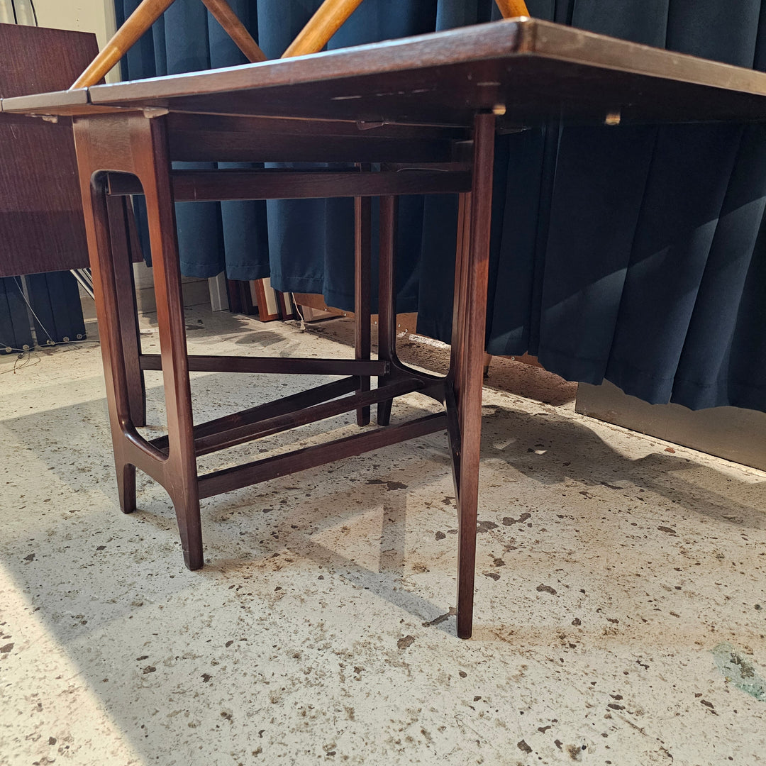 Rosewood Gate Leg Dining Table