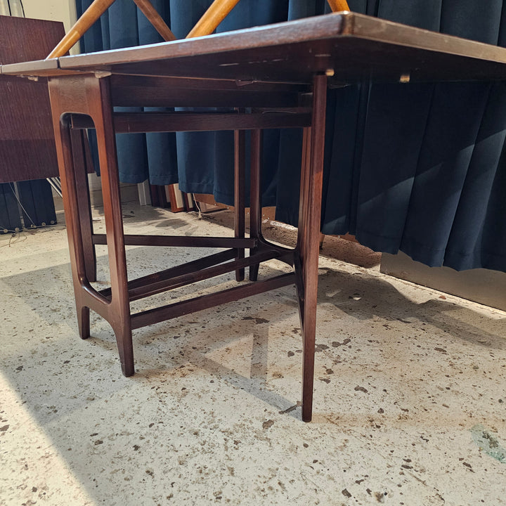 Rosewood Gate Leg Dining Table