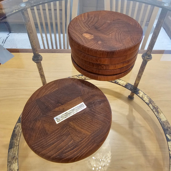 (6) Dansk Teak Coasters