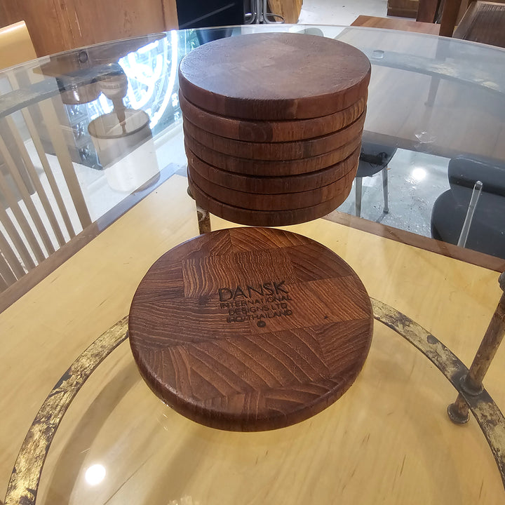 (8) Dansk Teak Coasters