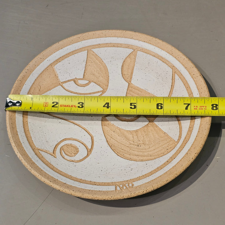 Signed Studio Pottery Plate