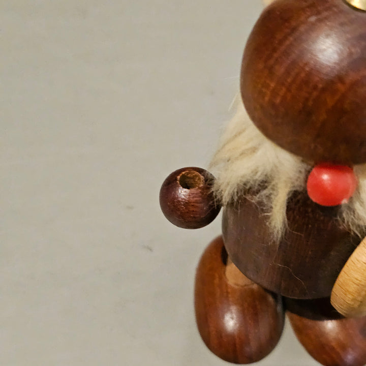Vintage Teak Viking Figurine