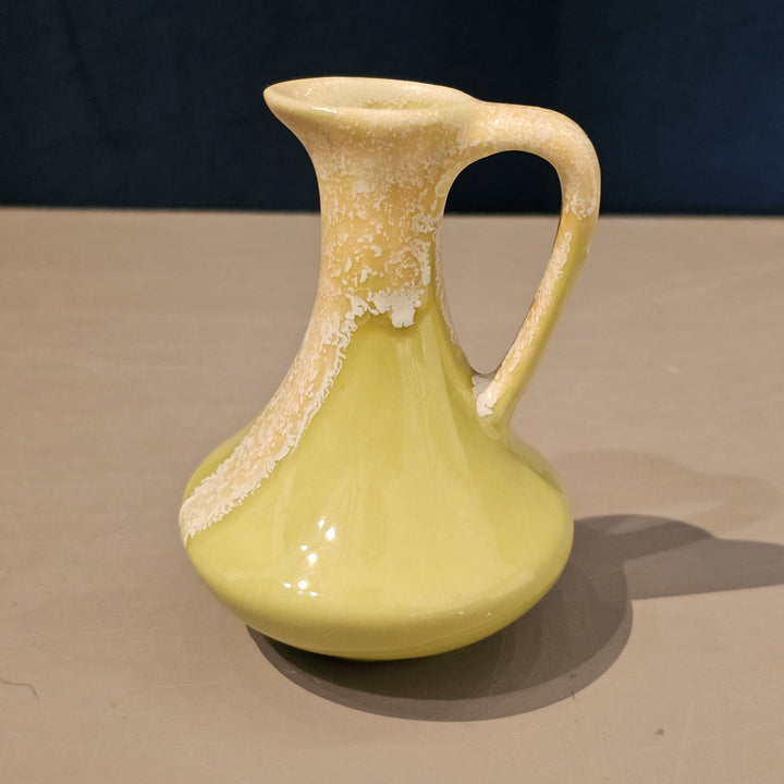 Petite Yellow Green Pitcher / Creamer