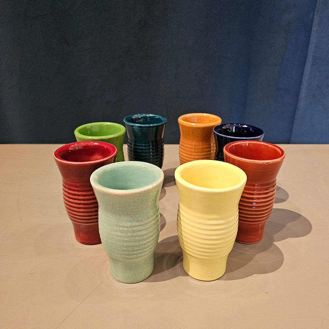 (8) Italian Ceramic Espresso Cups