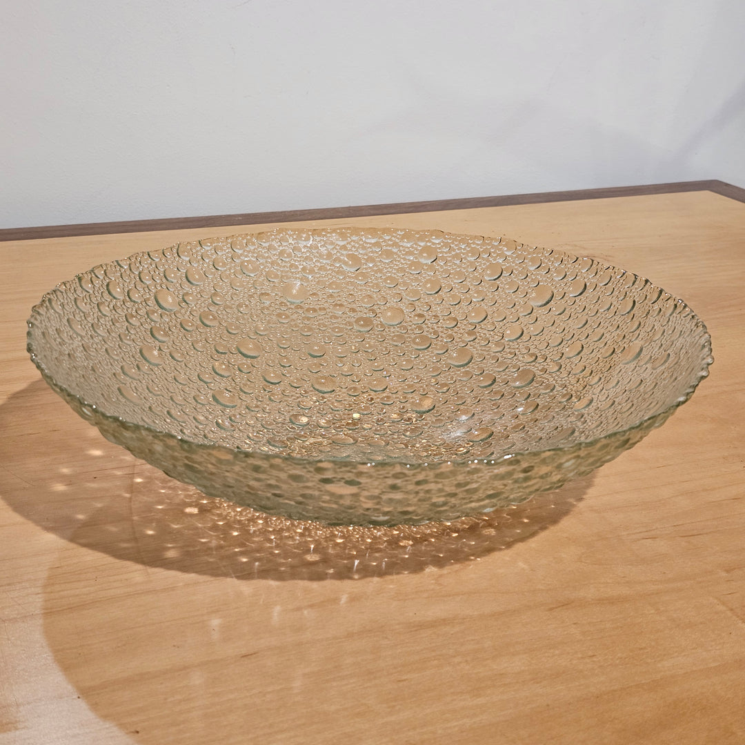 Sklo Union Bubble Glass Bowl by Pavel Panek