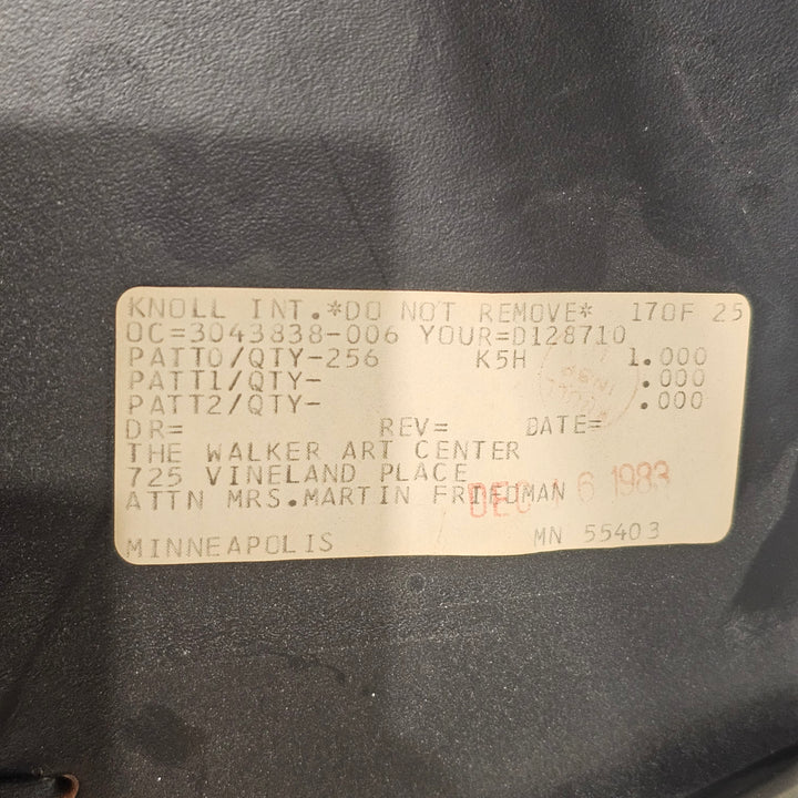 Marcel Breuer MR Chair — Provenance: Walker Art Center