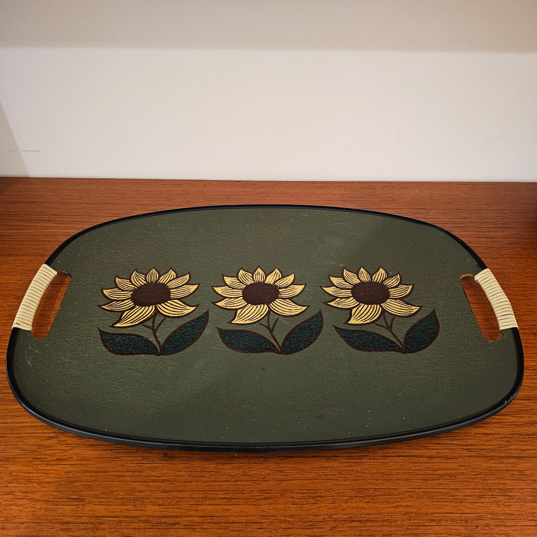 1960's Sunflower Tray