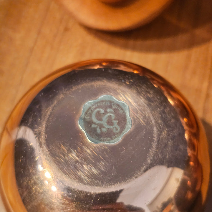 (8) Copper Roly Poly Tumblers