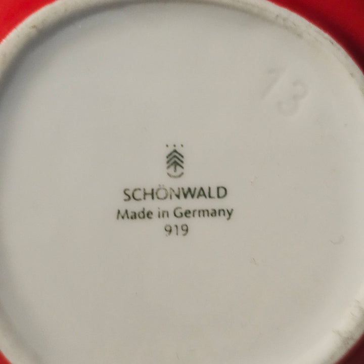 Schonwald Organic Red Bowl
