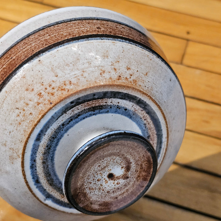 MCM Studio Pottery Footed Bowl