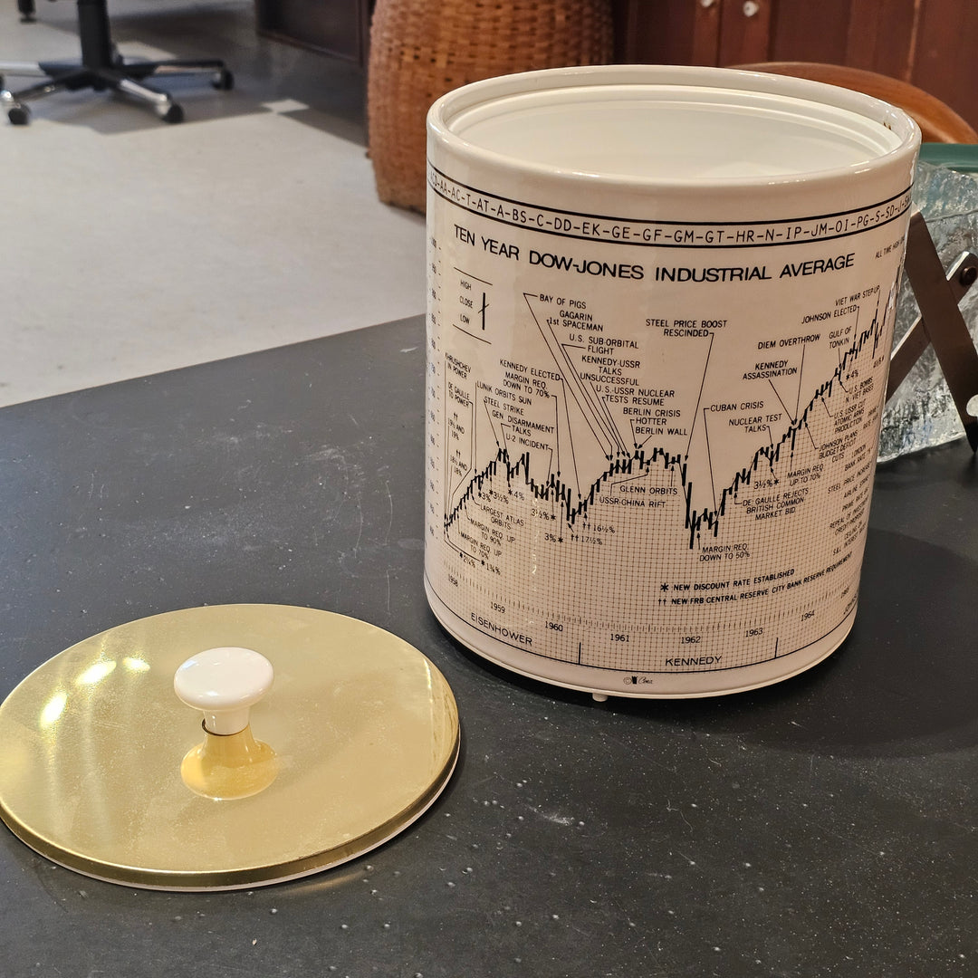 Cera Dow Jones '58-'68 Ice Bucket