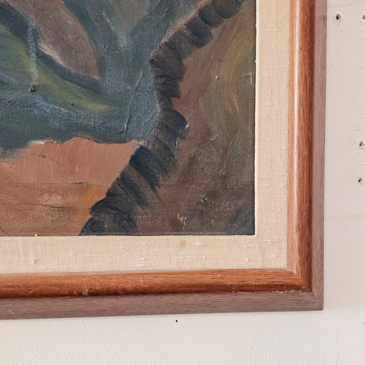 Vintage Framed Landscape