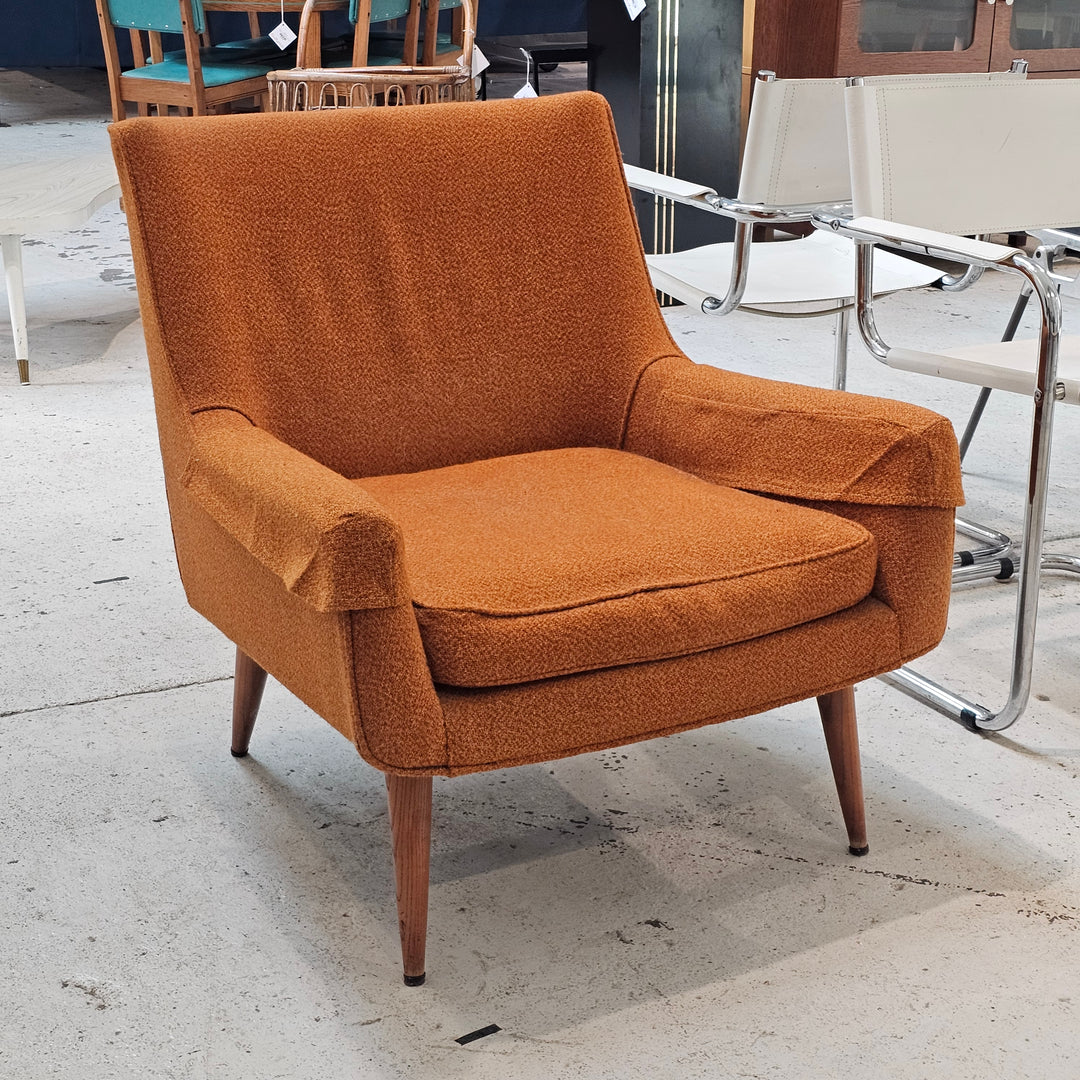 MCM Orange Armchair