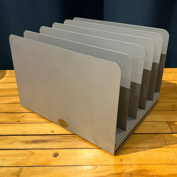 Silver Curmanco 5-Slot Vertical File Sorter