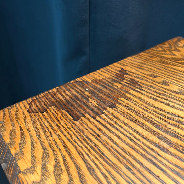 Antique 4-Drawer Oak File Cabinet