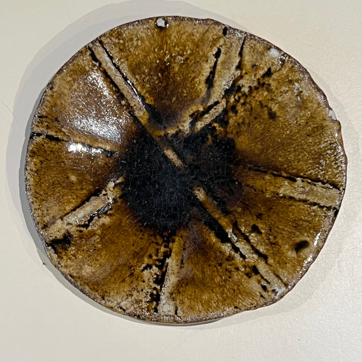 1960s Japanese Studio Pottery 6.5” Plate