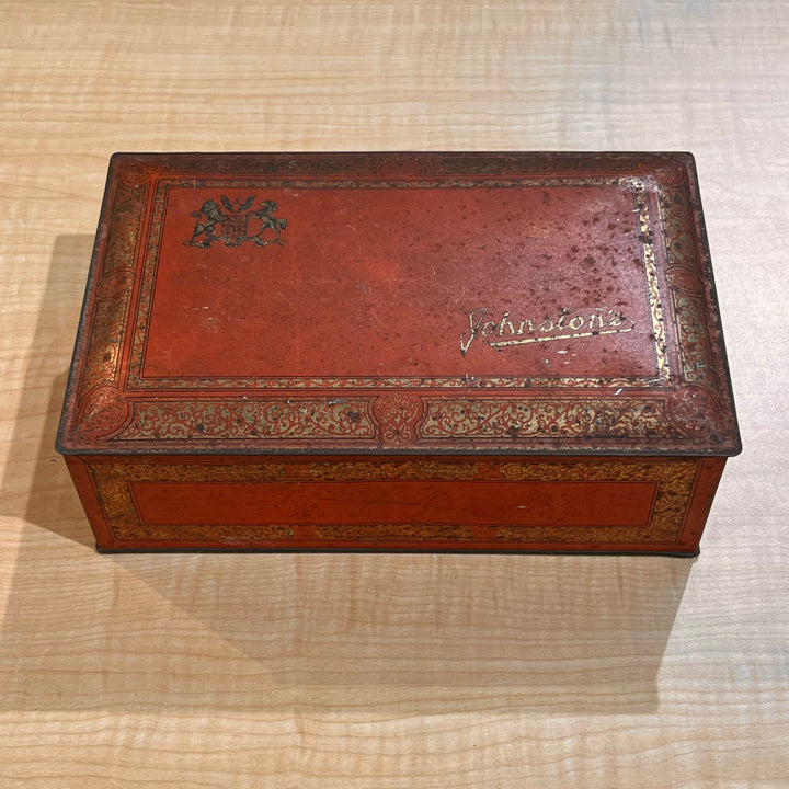 Johnston’s Painted Brass Chocolates Box