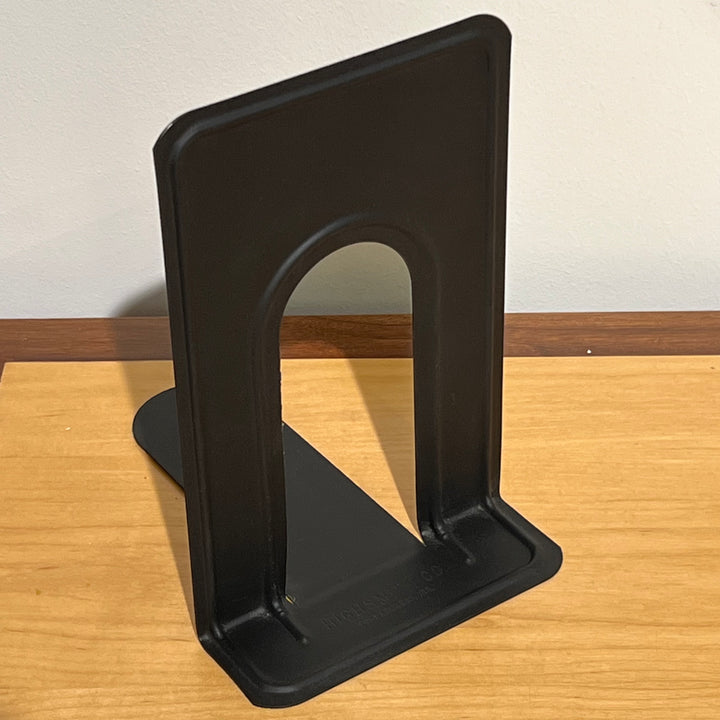 Highsmith Co. Black Metal Bookend