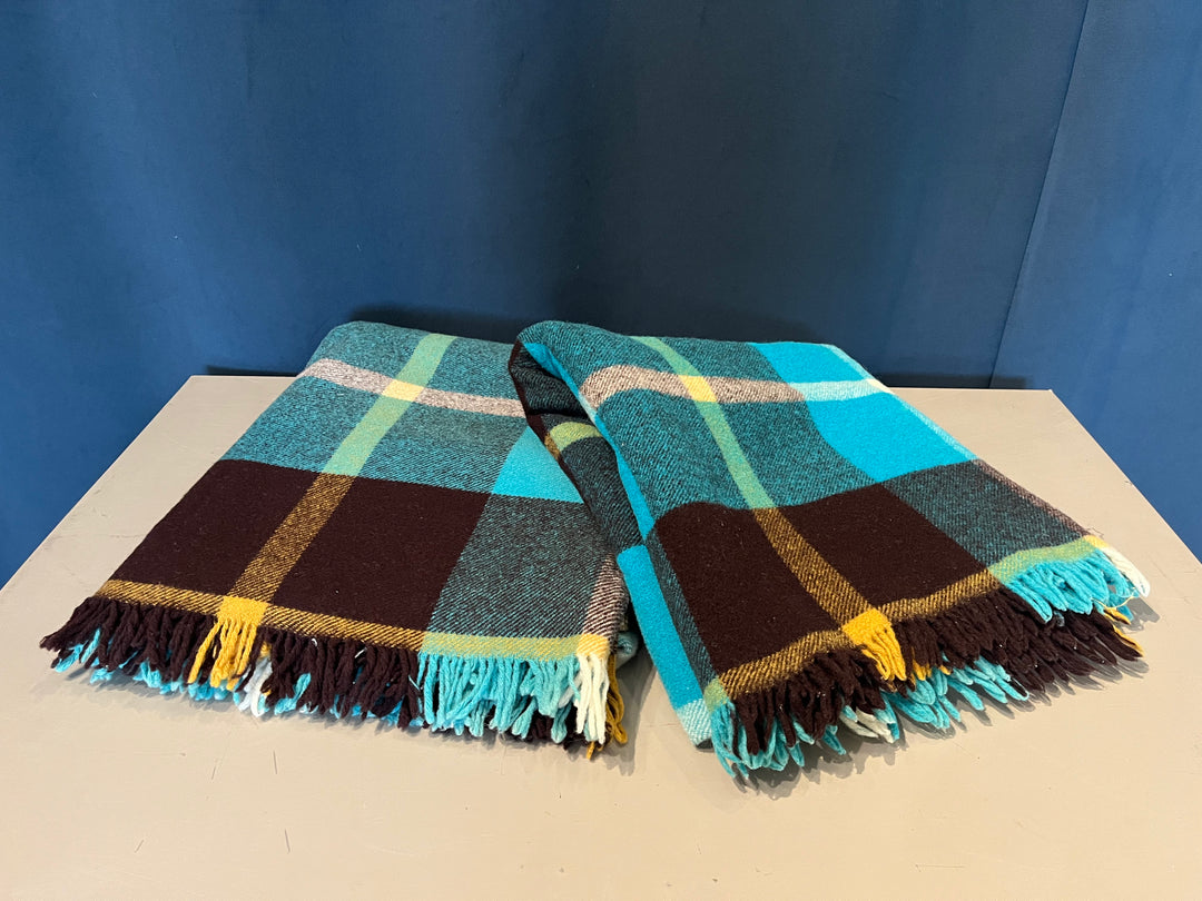 Plaid Wool Blanket