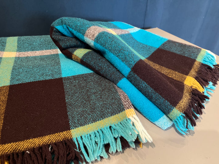 Plaid Wool Blanket