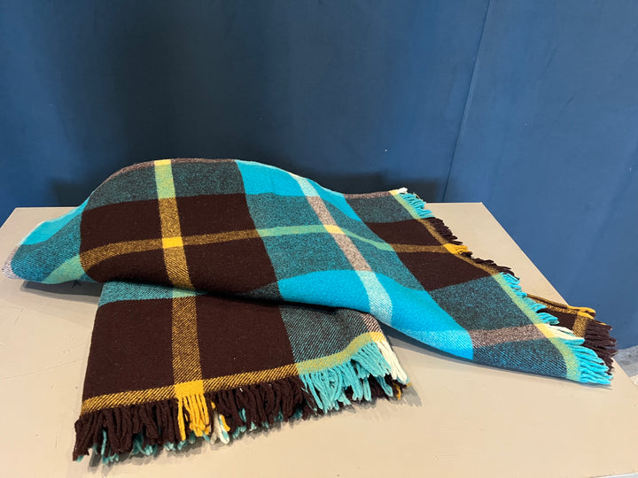 Plaid Wool Blanket