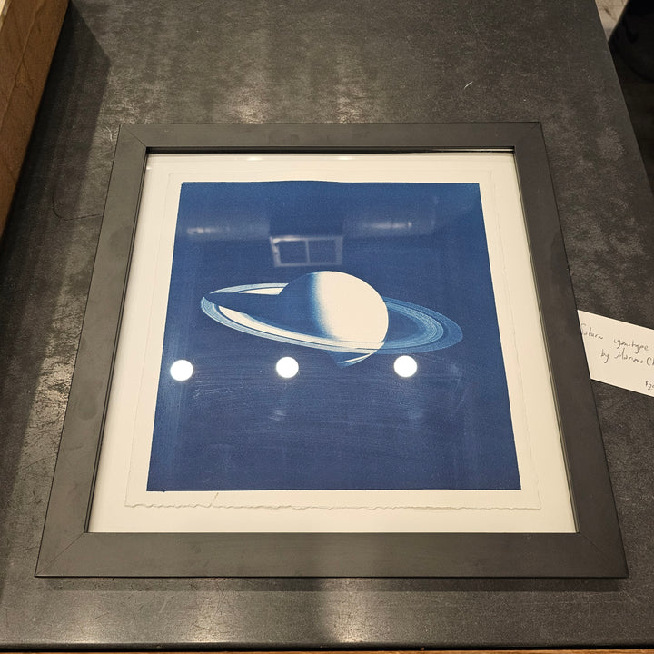 Framed 16x16 Cyanotypes by Mariano Chavez