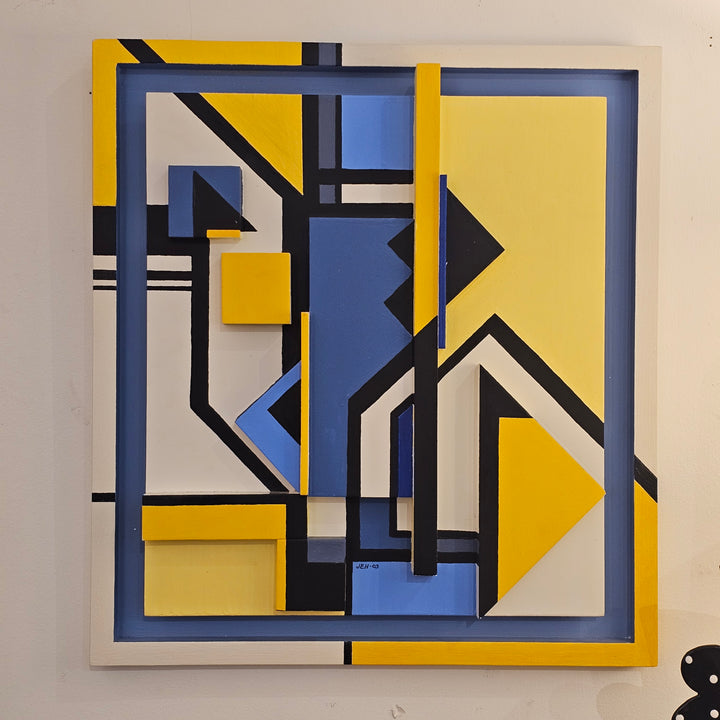 3-Dimensional Op Art - Signed JEH '03