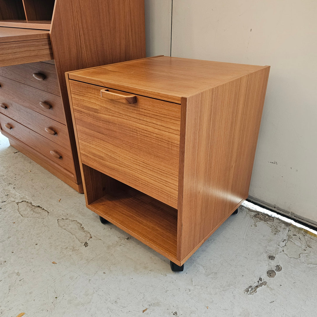 Teak Filing Cabinet