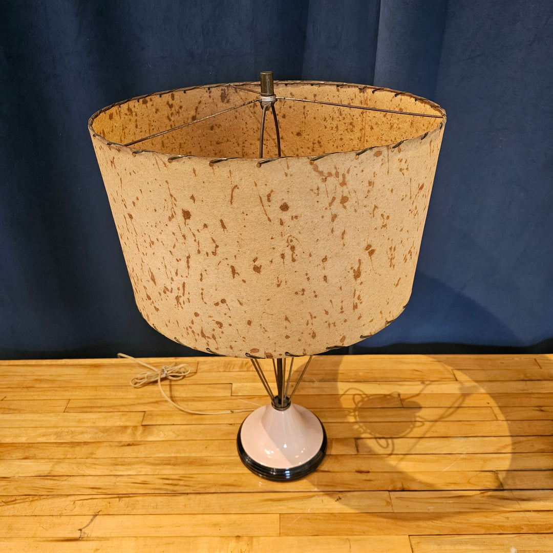 Pink MCM Table Lamp